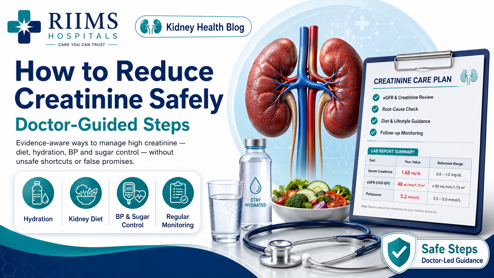 How to Reduce Creatinine Safely: Doctor-Guided Steps